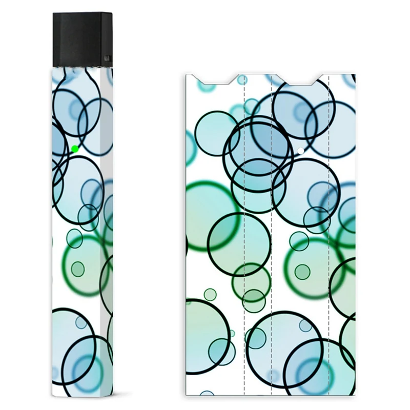

Fashion STICKER 10 Pattern 2.5D Stereo Film Sticker Adhesive Label Skin For Juul