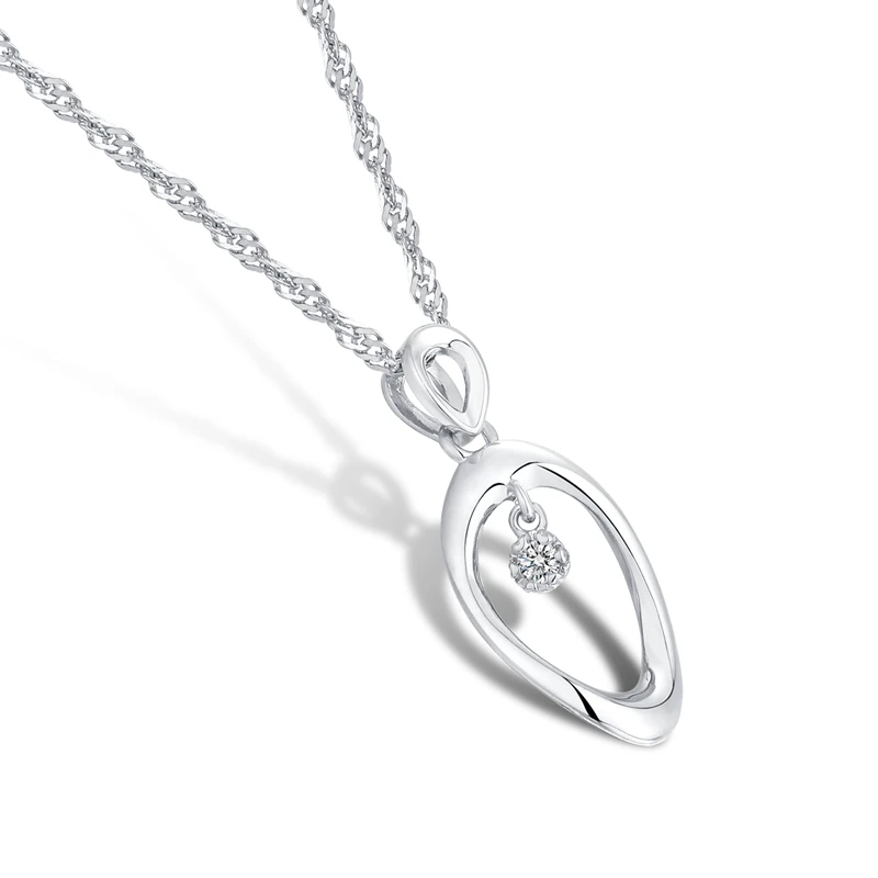 Женское Ожерелье с бриллиантами 925 карата|box pendant|box boxbox gift box |