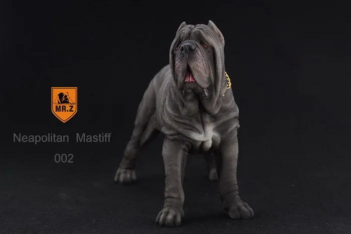 Mr. Z 1/6 масштаб Neapolitan собака мастифф статуя животного модель игрушки 4 цвета для 12 дюймов фигурка сцены аксессуар