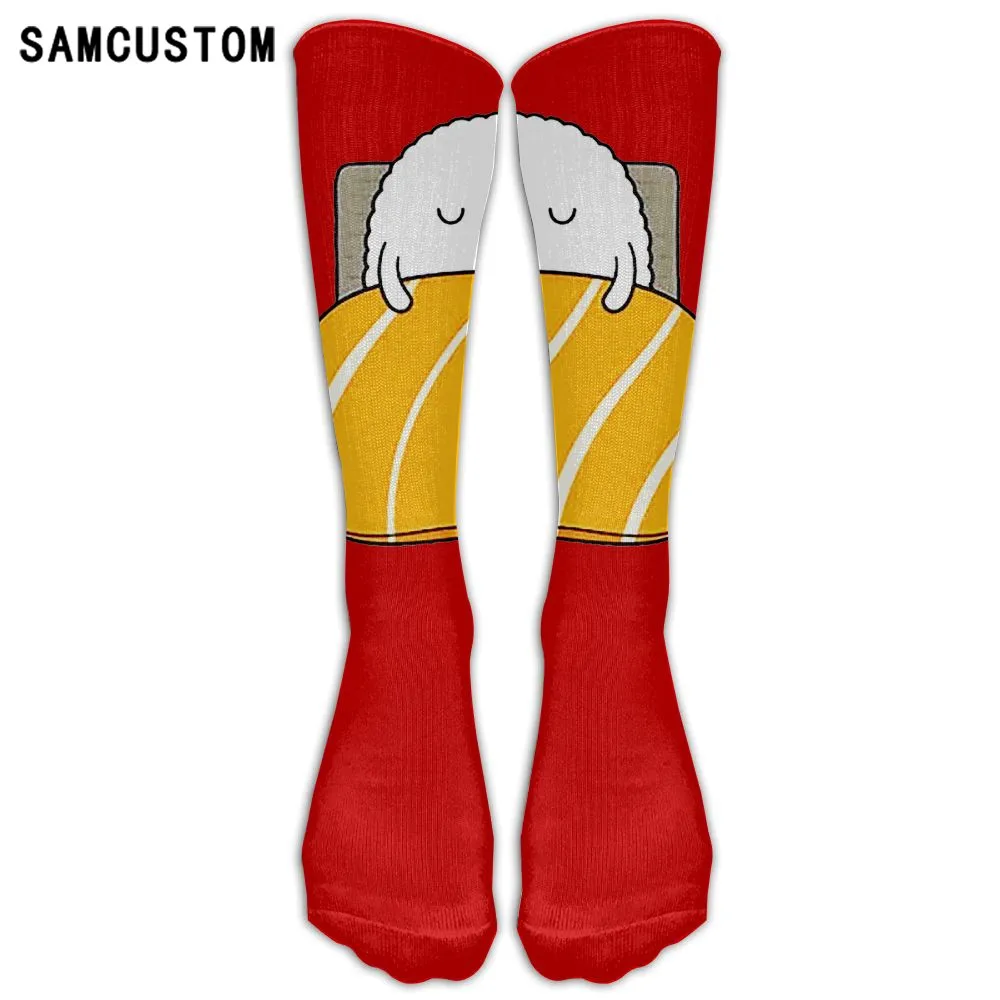 SAMCUSTOM модные гольфы женские хлопковые Гольфы выше колена для милые суши длинные