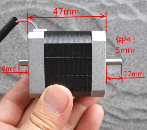 NEMA17 Шаговые двигатели 2 фаза 1.8 Двигатель для 3D-принтеры Prusa Мендель Makerbot