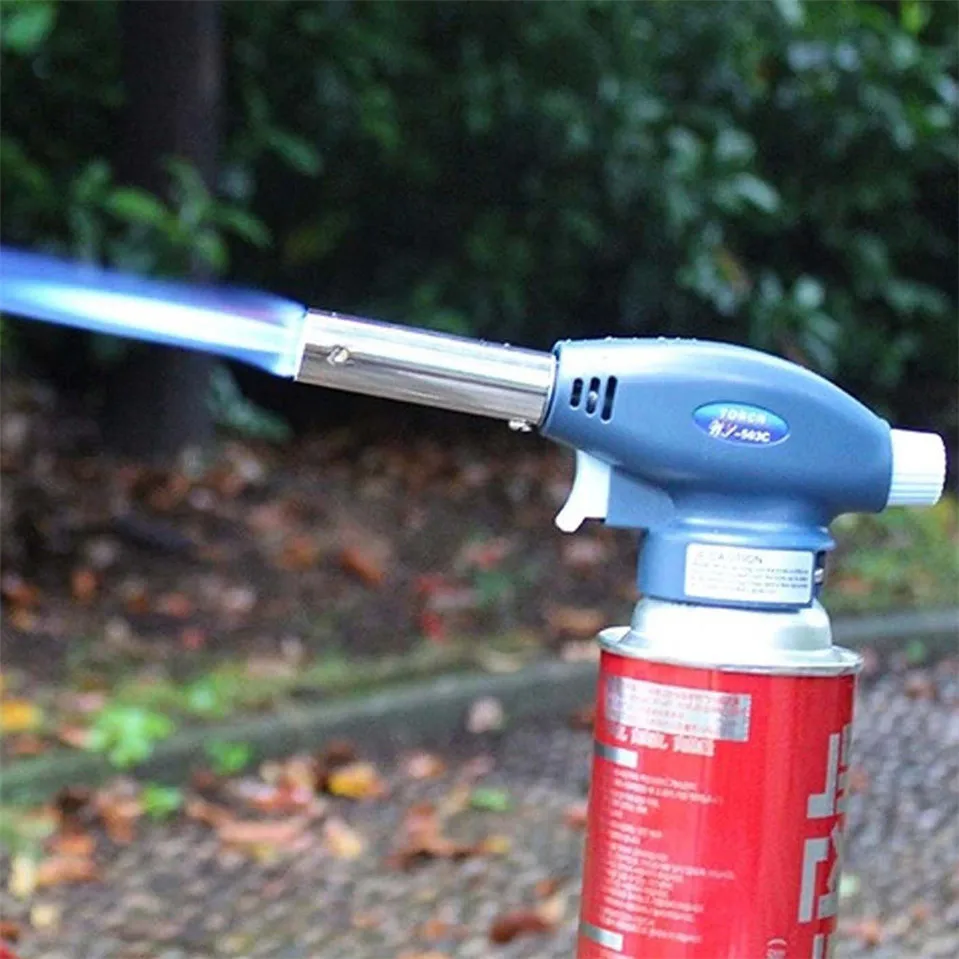 CC-915 Туристическая газовая горелка для кемпинга барбекю огнемет Бутановая