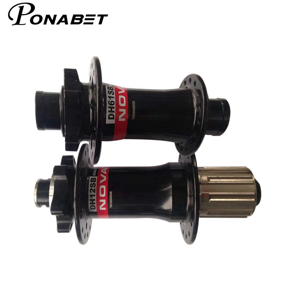Ступица для велосипеда PONABET NOVATEC DH61SB DH12SB 20 мм x 150 12 черная ступица горного 32 H |