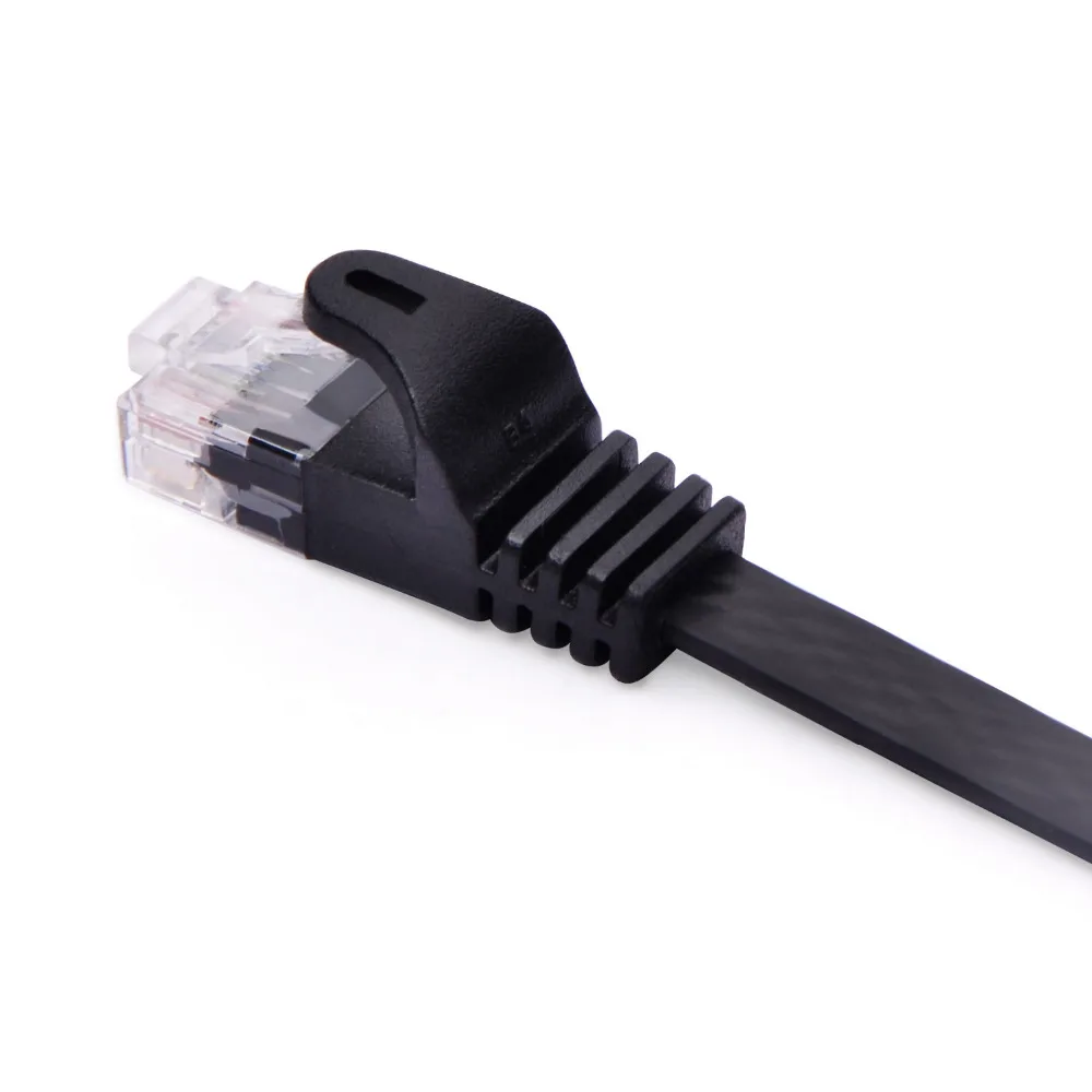 0 3 м 1ft 5 1 2 плоский Cat5e черный Ethernet RJ45 сетевой патч кабель|cable technology|cable skincable base |