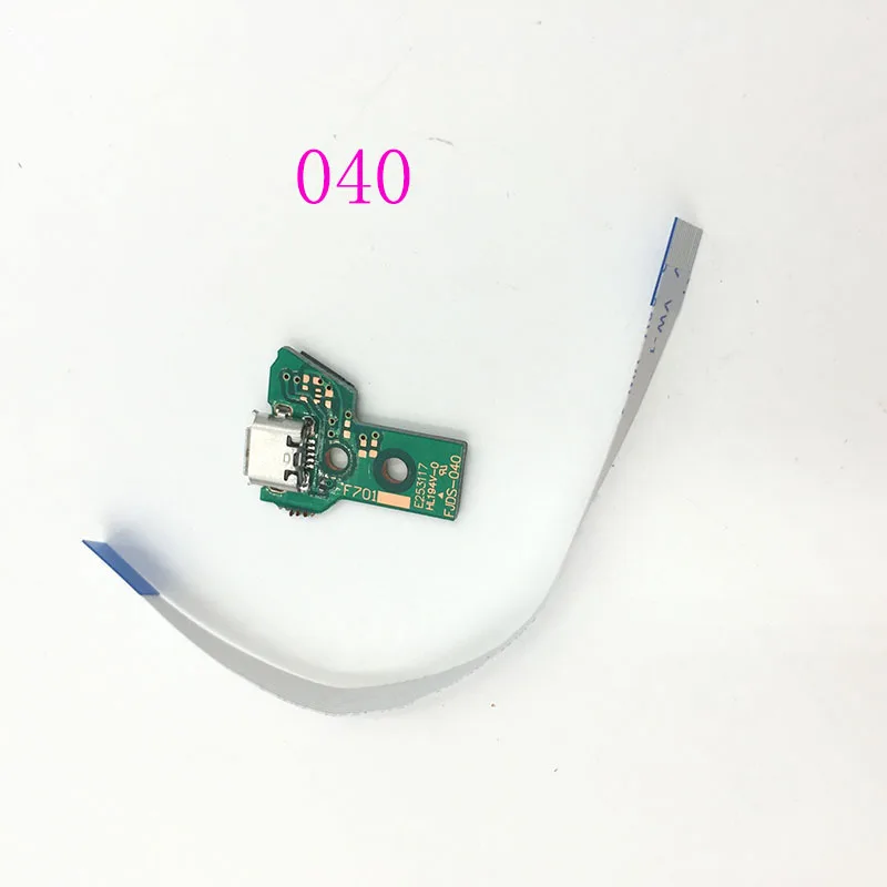 040 25 Комплектов JDS 050 001 011 030 040 порт USB разъем зарядное устройство плата гибкий ленточный кабель для PS4 Pro JDS055 - Цвет: 040