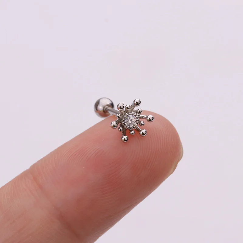 Ювелирные изделия Для Пирсинга Ушей 1 шт. стержень из нержавеющей стали с