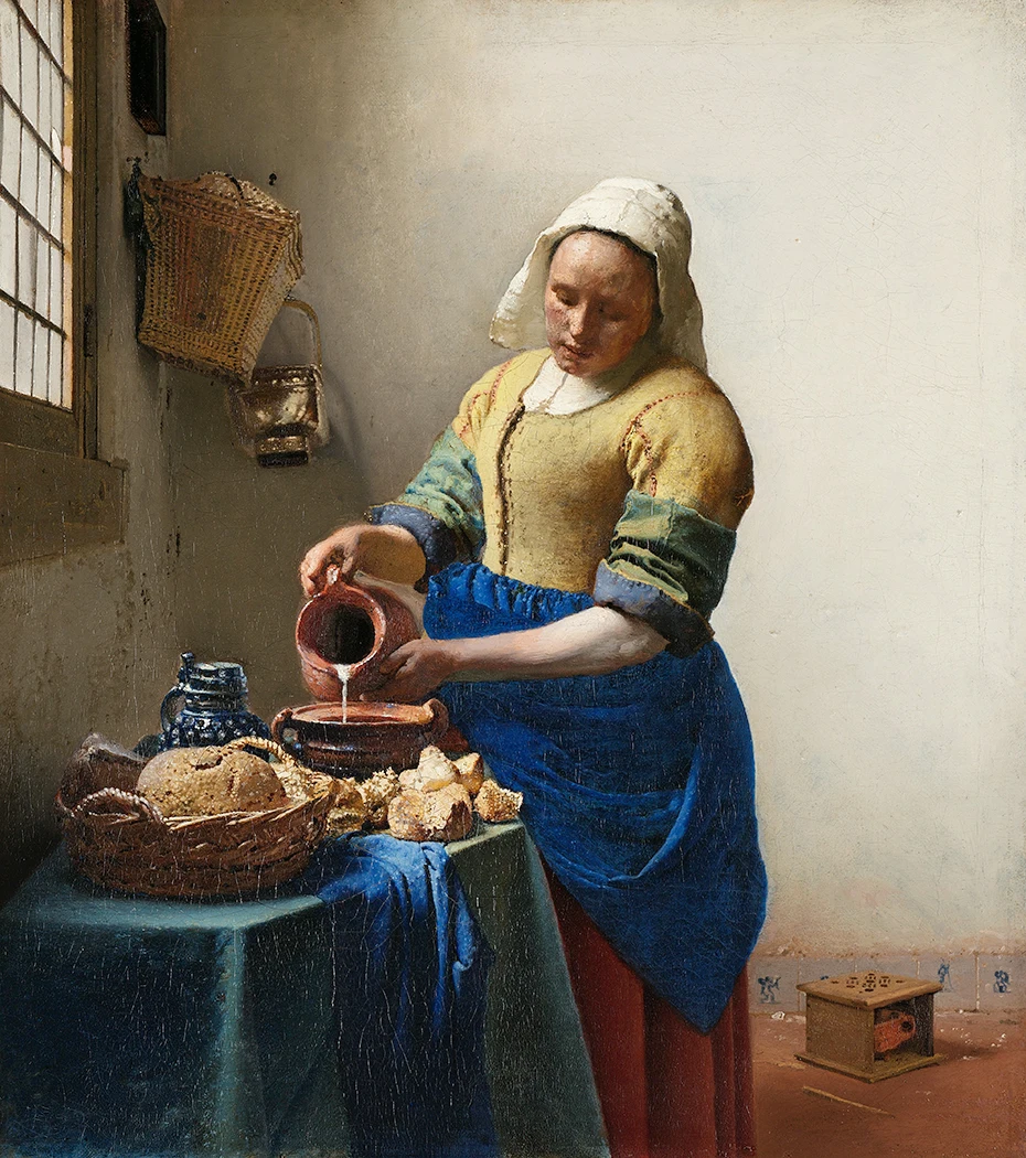 Знаменитая картина "Milkmaid" 5D DIY Алмазная картина полностью квадратные и круглые Алмазная вышивка распродажа картина из страз