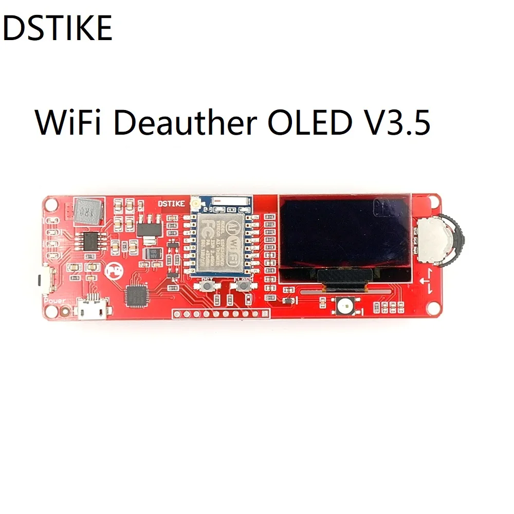 Внешний аккумулятор DSTIKE с антенной 1 3 OLED 8 дБ 2 А 2USB порта 18650 А|Детали и аксессуары|