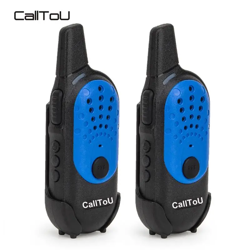 Caltto U Mini Walkie Talkie 2 шт Детские рации радио коммуникатор трансивер 400-470 МГц Портативное двухстороннее радио 1 шт/4 шт - Цвет: 2PCS