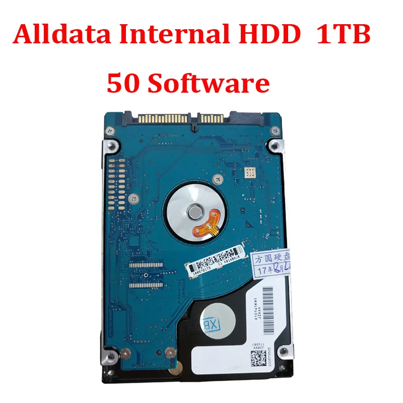 Internal AllData HDD Программное обеспечение для ремонта автомобиля Alldata V10.53 1 ТБ 50 программное обеспечение Alldata и mitchell тяжелый грузовик и т. Д. Vi-vid мастерская - Цвет: Internal AllData HDD