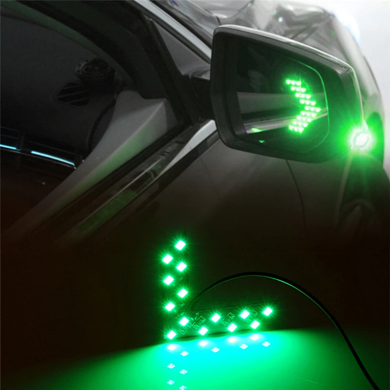 Светодиодная боковая зеркальная стрелка KEYECU 14SMD 2 шт. индикатор дополнительного