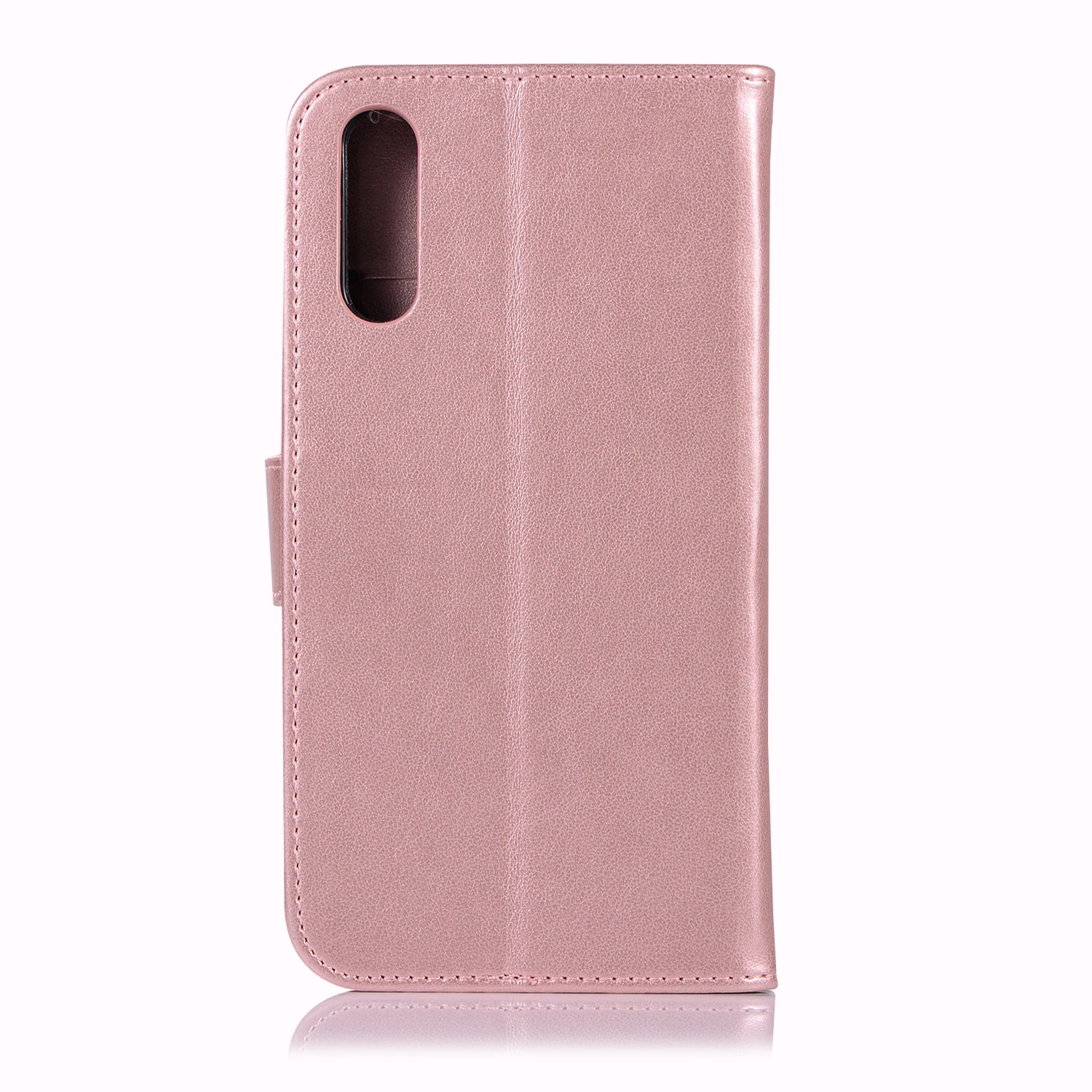 Кожаный чехол-книжка с рисунком ловца снов и совы для Huawei P20 / Lite Pro откидной