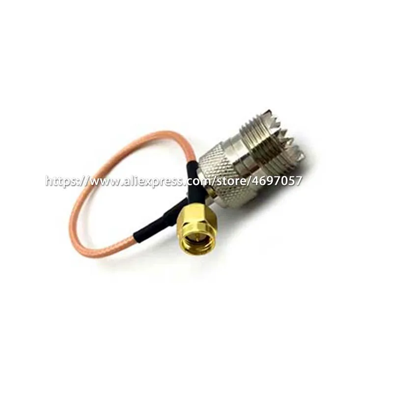 Радиочастотный кабель UHF SO239 гнездовой PL259 SMA RG316 15 см 20 см|Соединители| |