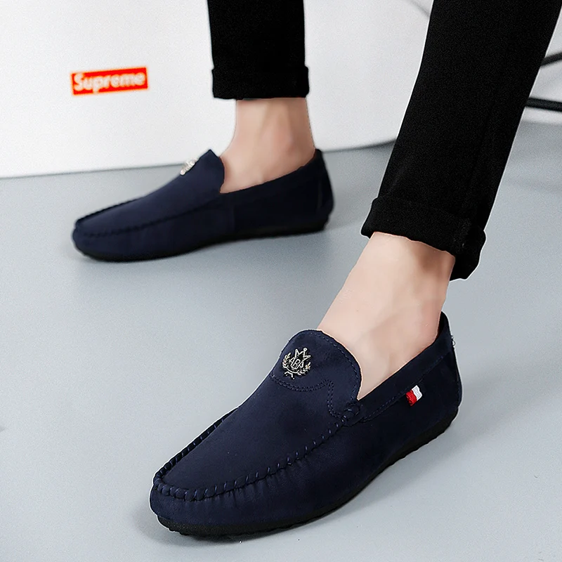 2019 кроссовки ленивый горошек Вождение мужской обуви женская обувь на плоской