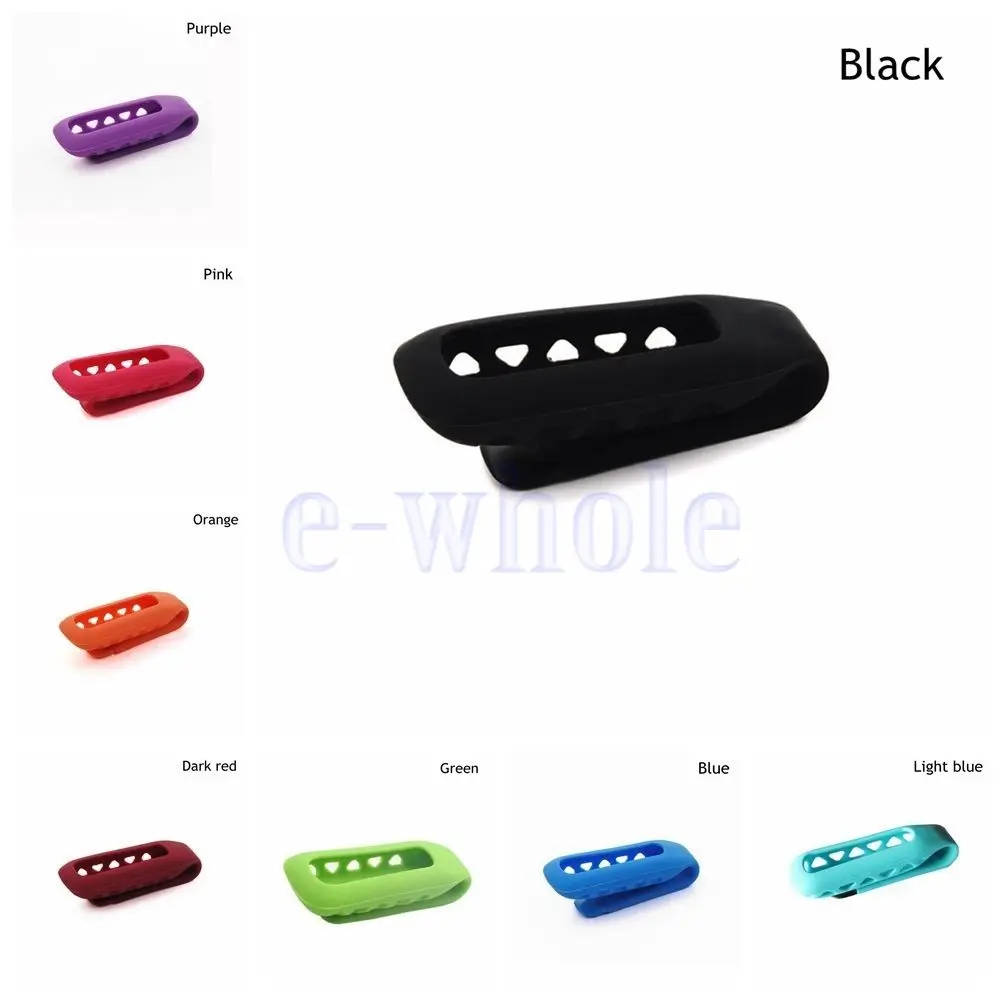 Colorful Clip Case Cover Rubber Holder Pouch Replacement Fit For Fitbit One Smart Tracker AA3711-AA3720 | Электроника