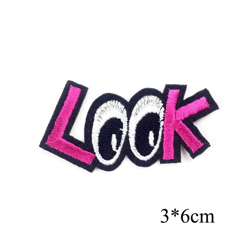 Крутые патчи для одежды с помощью утюга наклейки вышивка Аппликации сделай сам