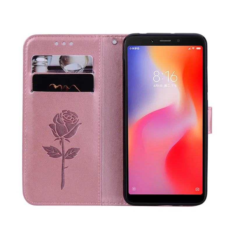Чехол для Xiaomi Redmi 6A, чехол для Redmi 6, Мягкая силиконовая задняя крышка для Redmi 6, кожаный чехол-книжка для Xiaomi Redmi 6A 6 A A6, чехол для телефона s