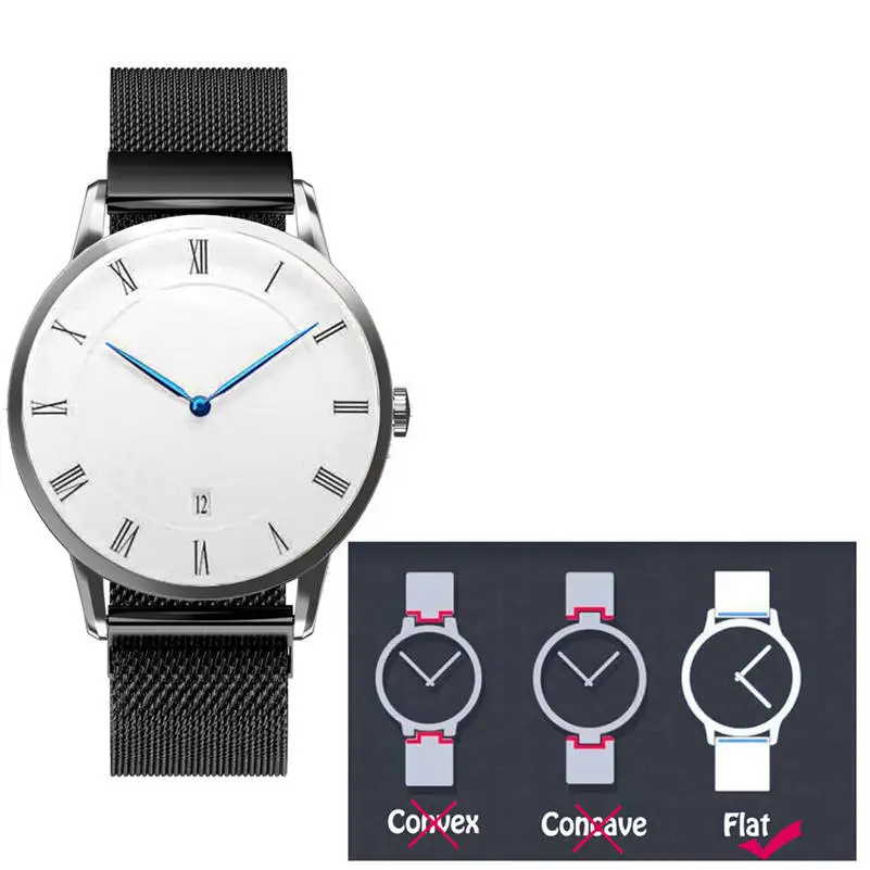 Ремешок Универсальный Миланская петля из нержавеющей стали Ширина 20 мм 661B5 |