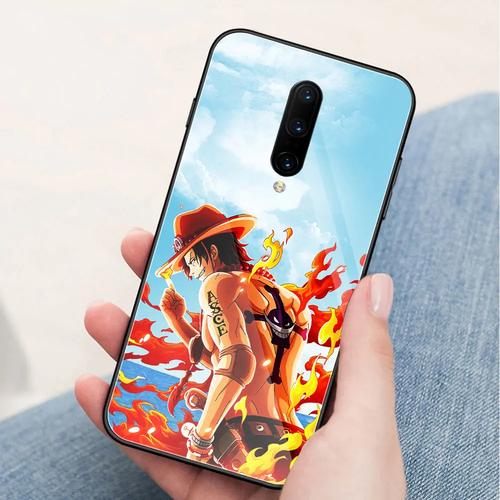 Модный чехол для Oneplus 5 T стеклянная задняя крышка цельный ace 7 pro 1 + 6 6t | Мобильные