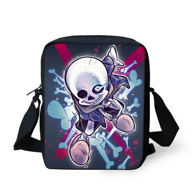 Undertale школьный портфель с рисунком Сумки Курьерские сумки мини-сумка через плечо рюкзак школьный Повседневная сумка на ремне Повседневная сумочка