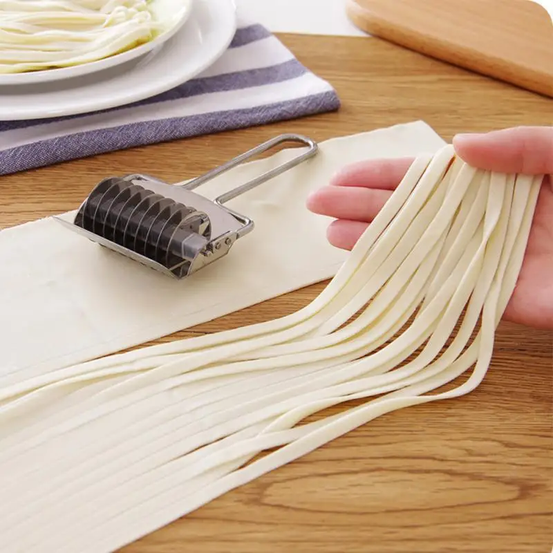 1 шт. Нержавеющая сталь Spaghett Лапша чайник решетки ролик Докер тесто резак