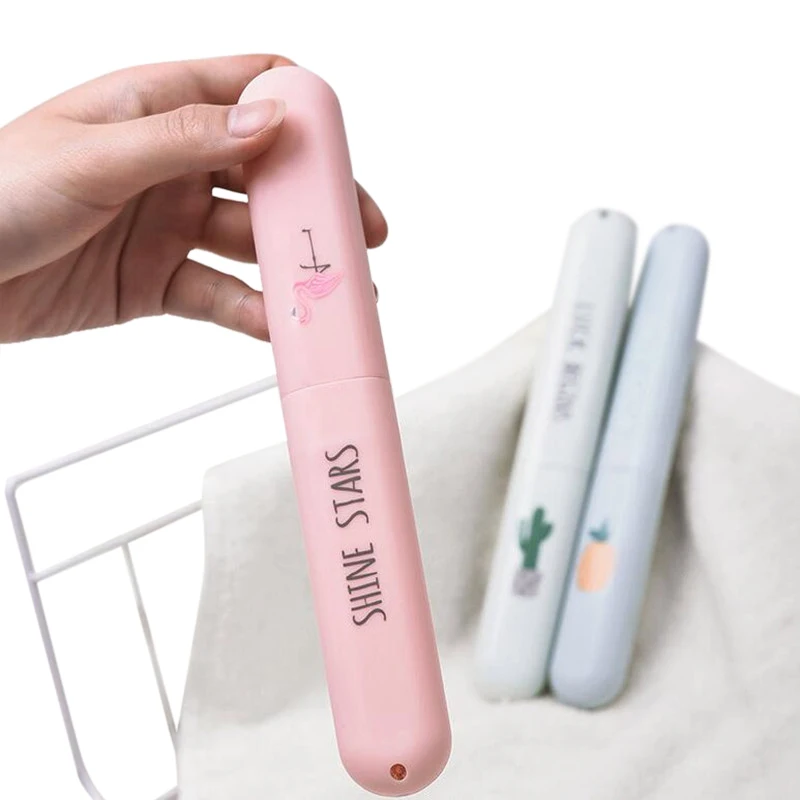 XZJJA Portable Travel Toothbrush Box Bathroom Organizer Dust-proof Tooth Brush Protect Container Accessories | Дом и сад