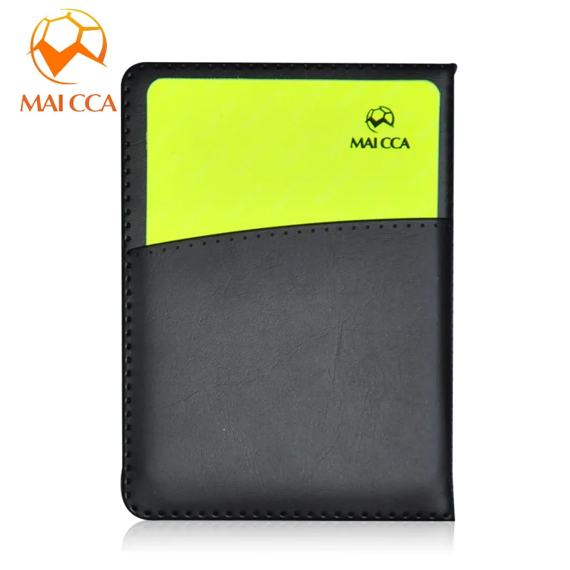 Полезный Спортивный Футбольный рефери кошелек для ноутбука с красной картой и