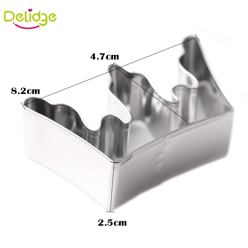 1 шт. нержавеющая сталь Королевская корона резак для печенья DIY Fondan глазурь штамп