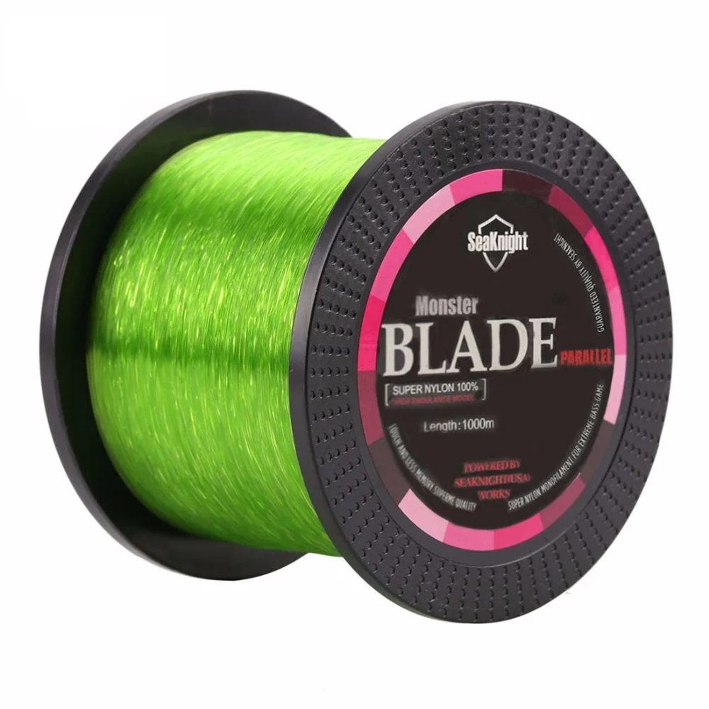 Super BLADE 1000M Nylon Fishing Line  Mono Nylon Line 2-35LB Saltwater/Freshwater Monofilament Japan Material Super Fish Line