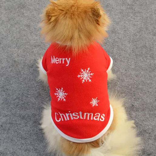 Pet clothes Dog Christmas coat Red color Autumm Winter.Free shipping. | Дом и сад