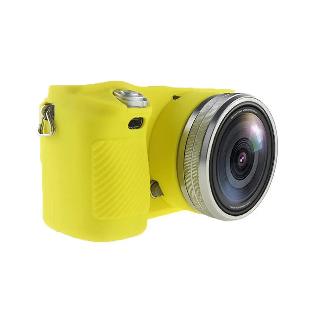 Силиконовая кожа брони чехол корпус протектор для Canon EOS RP/sony A6400 только цифровая камера
