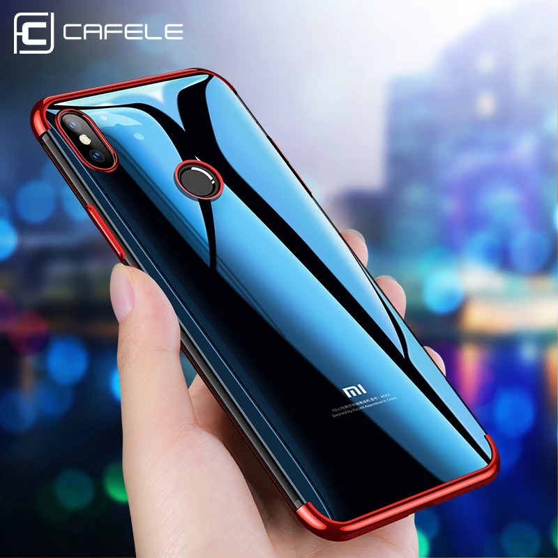 Cafele гальванический ТПУ чехол для Xiao mi 8 мягкий гибкий из Xiaomi цветной 8| |