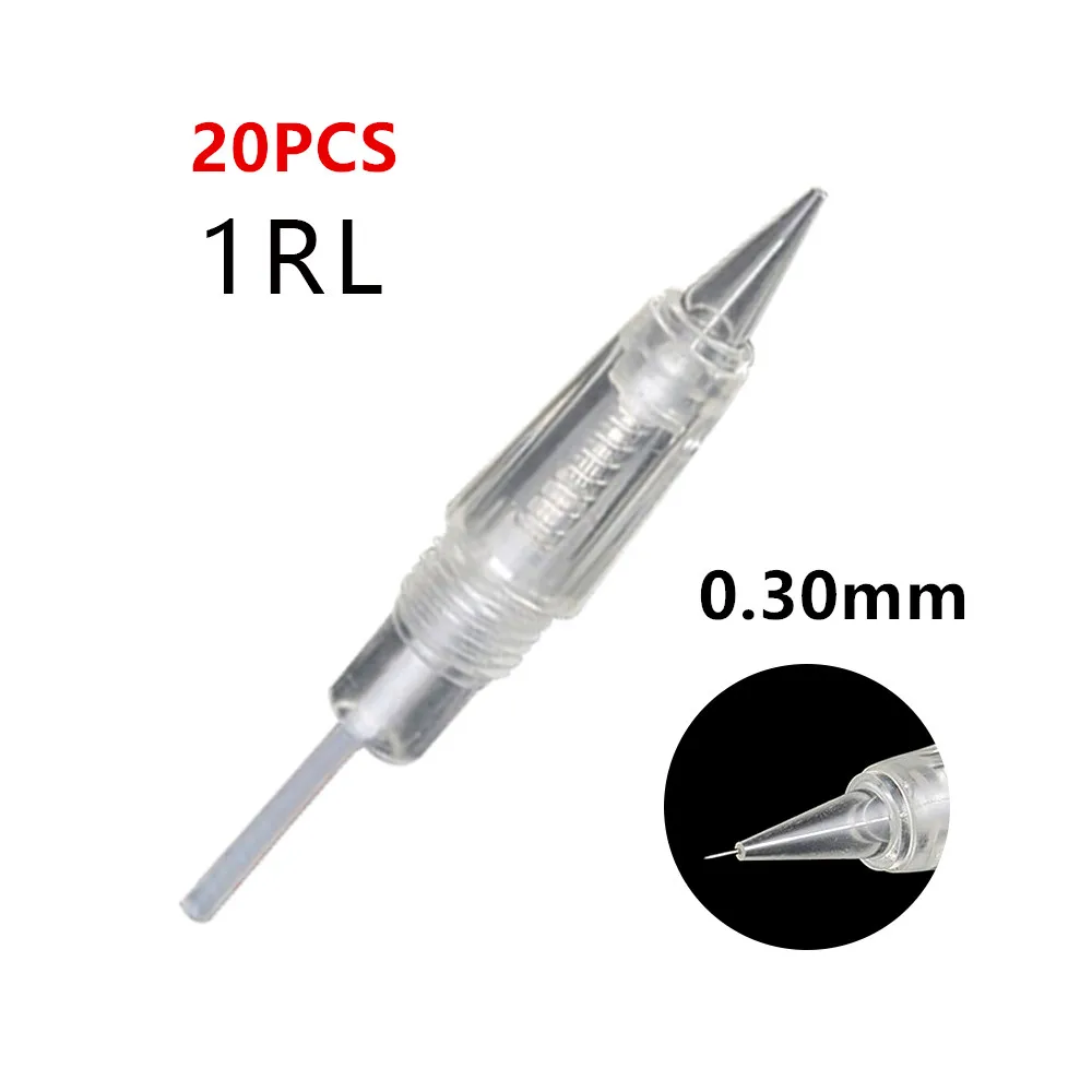20pcs 0.30mm 1P Розовое золото Беспроводная татуировка машина Перманентный макияж бровей ручка с 3 уровнями скорости татуировки беспроводная ручка татуировки Поставки - Цвет: 20pcs 0.30mm 1P