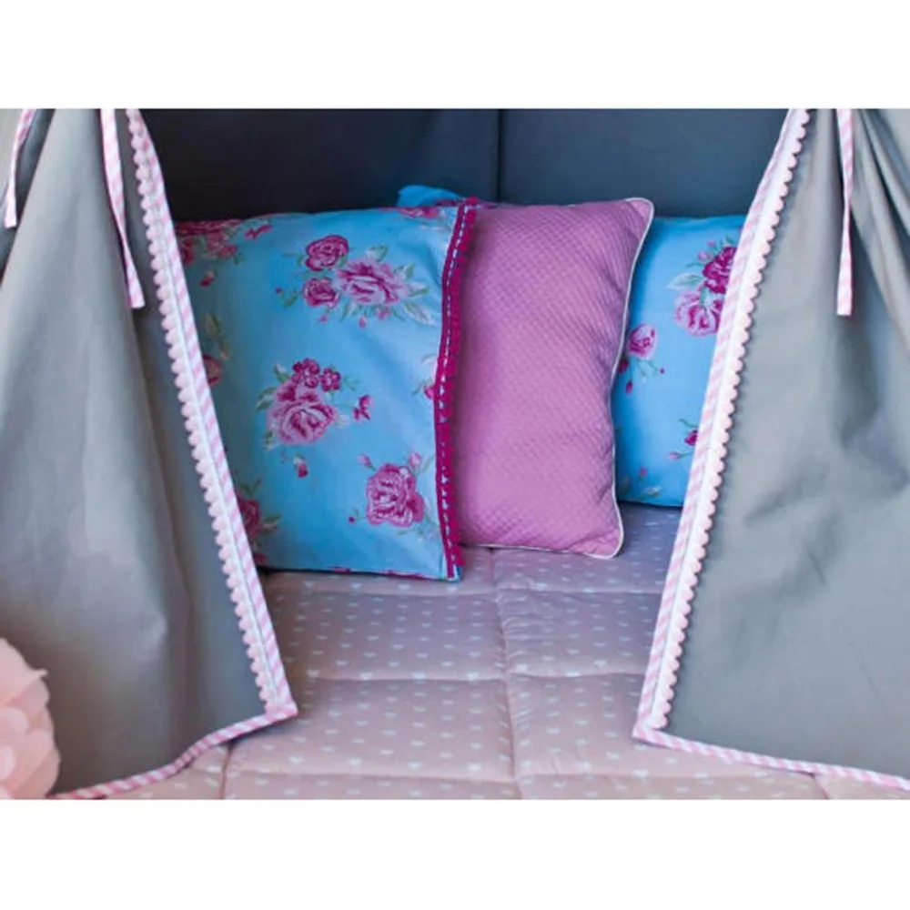 Серый цвет детская вигвама играть палатки типи палатка дети | Игрушки и хобби