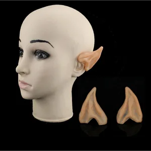 1 пара Хэллоуин призрак фестиваль макияж танец реквизит Моделирование Sharp уши ролевая весело приколы шутки игрушка