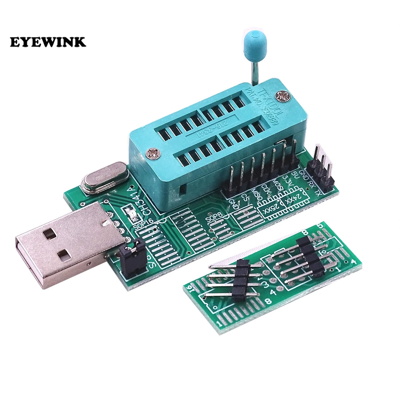1 шт. DIY набор частей CH341A 24 25 серии EEPROM Flash BIOS DVD USB многофункциональный
