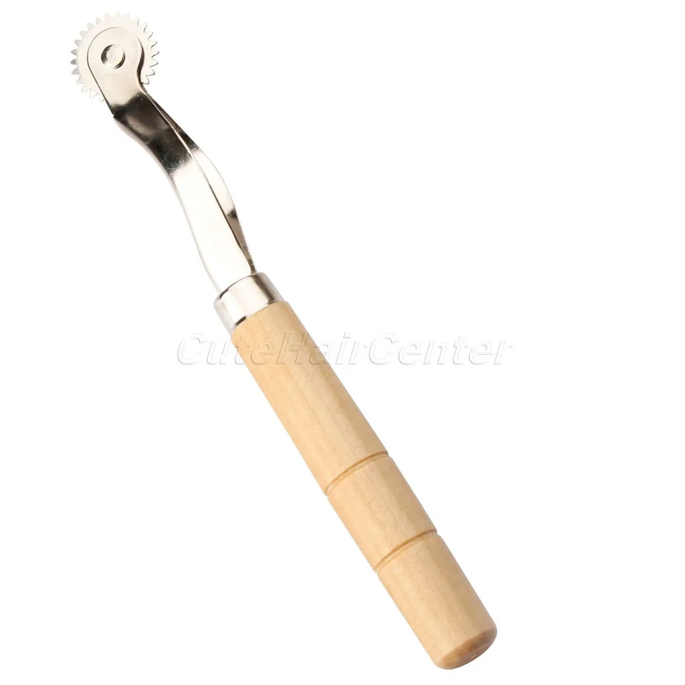 Hicello 1 шт. нержавеющая сталь рулетка распорка оверстежка кожа бумажное колесо