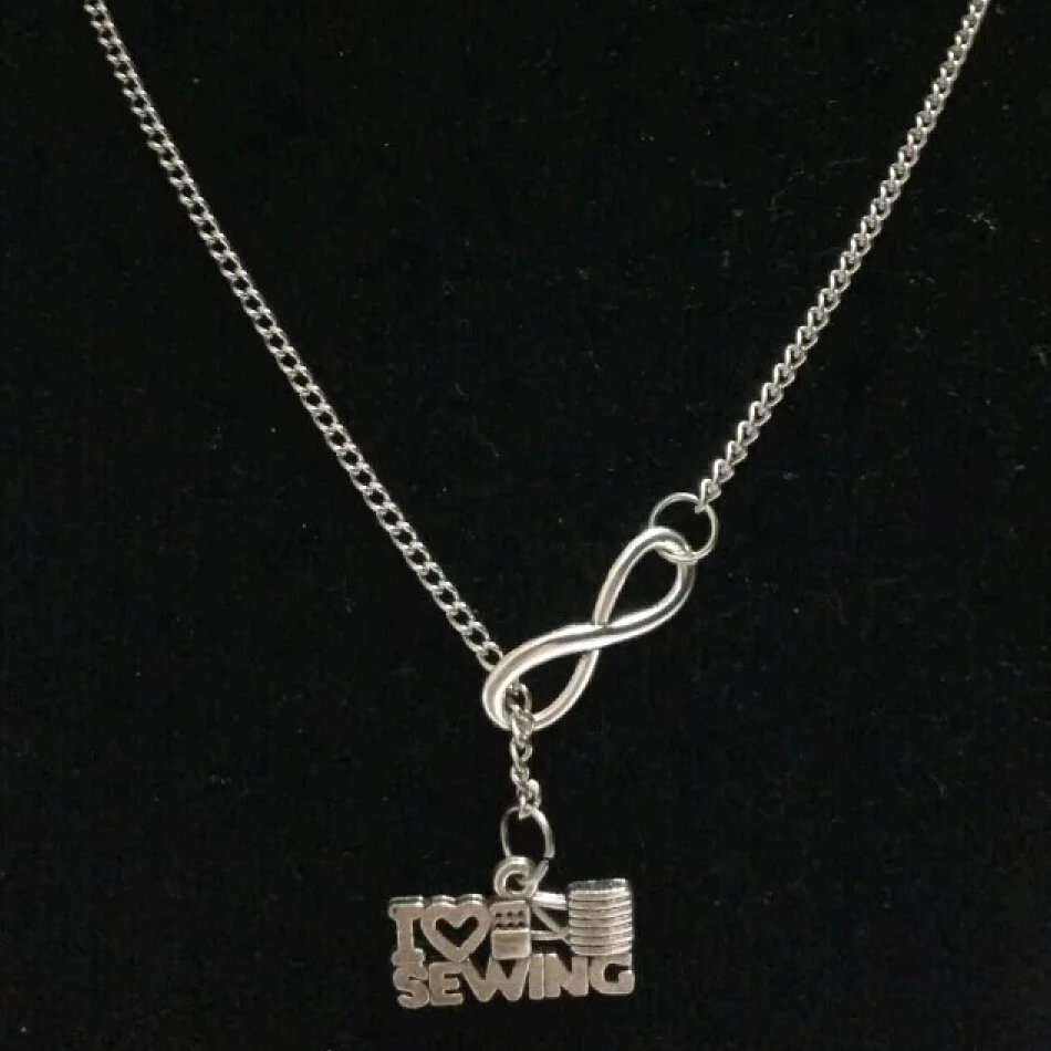 Модное винтажное 5шт./лот символ бесконечности соединения номер 8 &amp I LOVE Швейные