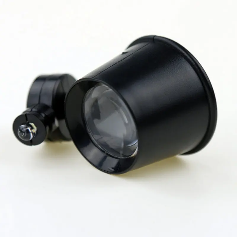 Repair Magnifying With LED Light 10x Pocket glass Magnifer Watch | Инструменты