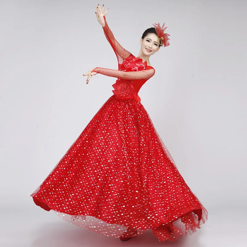 Танцевальный Костюм для фламенко юбка испанская фламенко|spanish flamenco dancing|flamenco