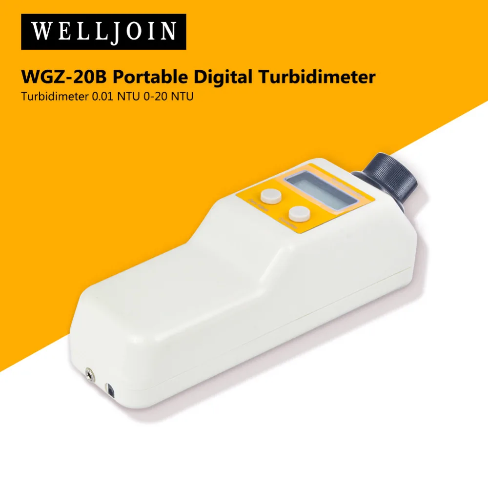 WGZ 20B портативный цифровой счетчик мутности 0 01 NTU 20 NTU|meter laser|meter phmeter board |