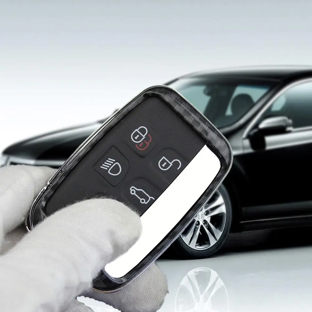 Car Key Case Fob Bag Shell Cover For Land Rover Accessories Range Rove Sport Evoque Discovery Freelander 4 | Автомобили и