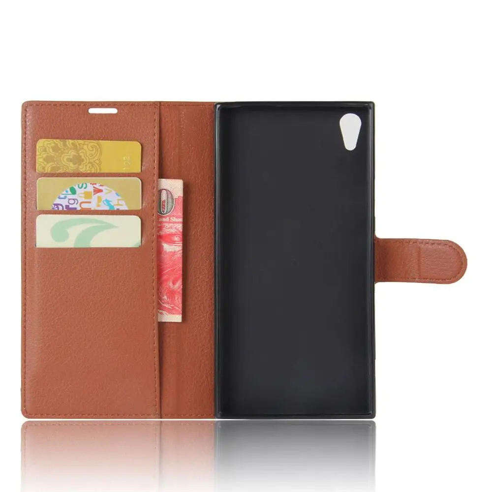 For Sony Xperia XA1 Ultra (6.0'') Hot Sale Fashion Magnetic Flip Slim PU Leather Stand Mobile Phone Case Cover With Card Pocket |