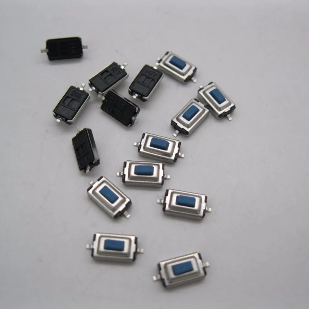 50 шт. высокое качество 3x6x2 5 мм SMD Синий кнопочный переключатель