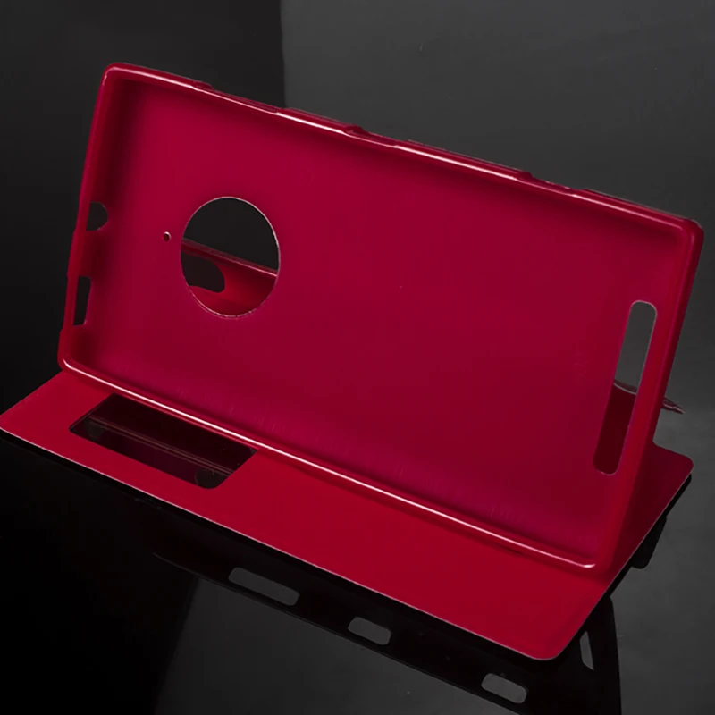 Чехол из искусственной кожи с окошком для Nokia Lumia 830 чехол Microsoft N830 задней панели