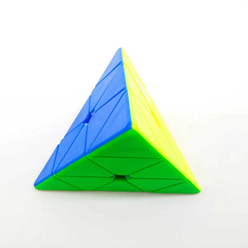 3*3*3 кубик рубика Пирамида Скорость Magic Cube Интеллектуальный Магический кубик паззлы красочные развивающие Qiyi Neo Cubo игрушечные лошадки для детей 3x3x3