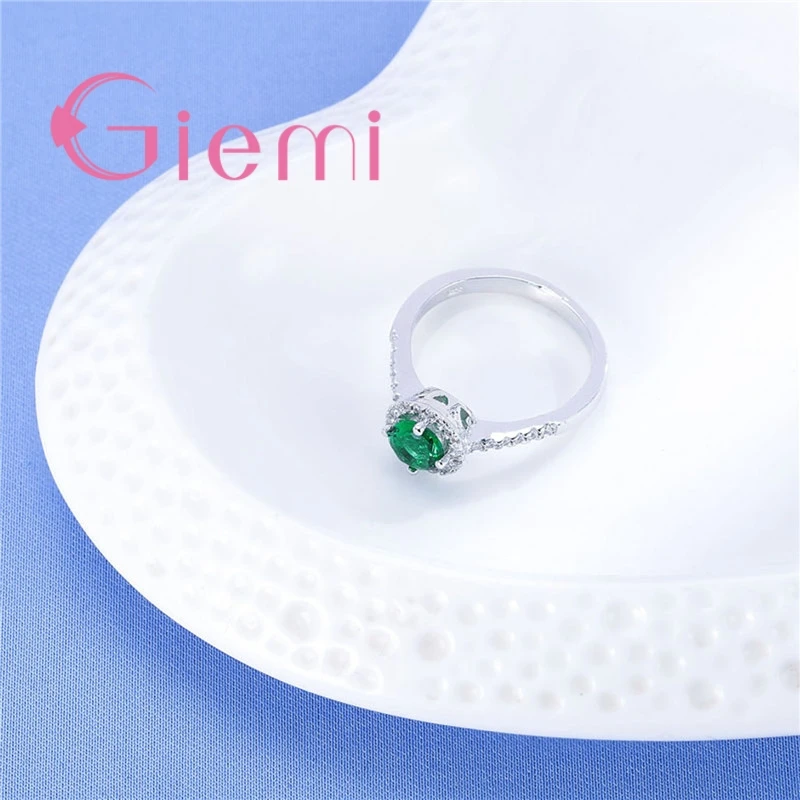 Кольцо с кристаллом кубического циркония в форме круга с текстурой для женщин, для свадебного предложения или ювелирных украшений на вечеринку.