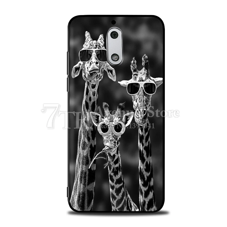 Мягкий чехол из ТПУ для Nokia 6 Nokia6 TA-1000 TA-1003 5 дюймов Модный с рисунком мягкий