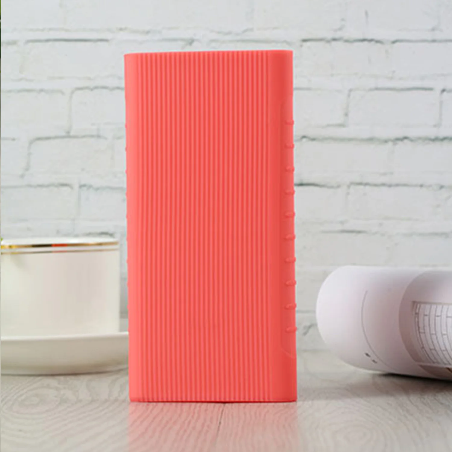 Мягкий силиконовый защитный чехол Besegad для Xiaomi Mi Power Bank 2 10000 мАч двойной порт USB