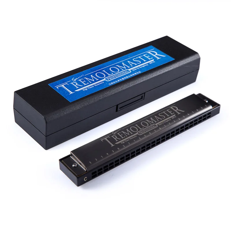 Гармоника tremolo с 24 отверстиями тоном Tremolo master kong sheng ротовой орган для взрослых и